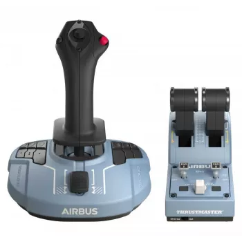 Joystick Thrustmaster Airbus Edition preto, azul USB analógico / digital PC