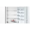 Combinado de encastrar frigorífico-congelador Bosch Serie 6 KIS86AFE0, 266 L total, 192 L de refrigeração, 74 L de congelação em baixo, controlo tátil, porta reversível