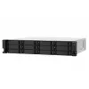 Servidor NAS/Storage QNAP TS-1273AU-RP-8G Rack (2U) Ryzen Embedded V1500B 8 GB DDR4 0 TB QNAP QTS alumínio, preto