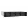 Servidor NAS/Storage QNAP TS-1273AU-RP-8G Rack (2U) Ryzen Embedded V1500B 8 GB DDR4 0 TB QNAP QTS alumínio, preto