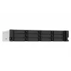Servidor NAS/Storage QNAP TS-1273AU-RP-8G Rack (2U) Ryzen Embedded V1500B 8 GB DDR4 0 TB QNAP QTS alumínio, preto
