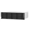 Servidor NAS/Storage QNAP TS-1673AU-RP-16G Rack (3U) Ryzen Embedded V1500B 16 GB DDR4 0 TB QNAP QTS preto, cinzento
