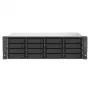 Servidor NAS/Storage QNAP TS-1673AU-RP-16G Rack (3U) Ryzen Embedded V1500B 16 GB DDR4 0 TB QNAP QTS preto, cinzento