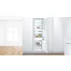 Combinado de encastrar frigorífico-congelador Bosch Serie 6 KIS87AFE0, 272 L total, 209 L de refrigeração, 63 L de congelação em baixo, branco, porta reversível