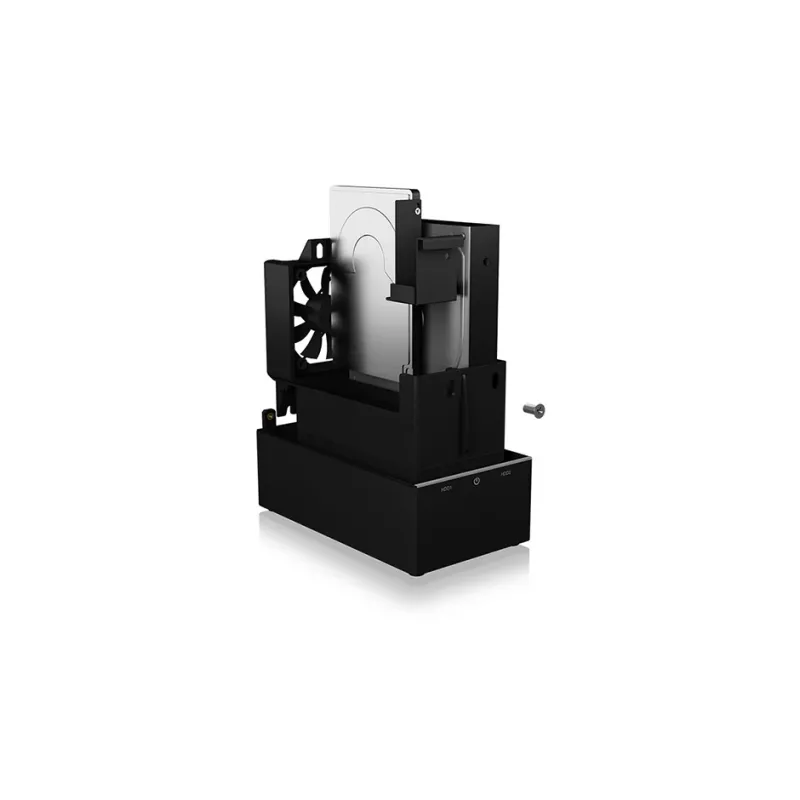 Conjunto de discos ICY BOX IB-RD3621-C31 0 TB desktop preto