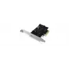 ICY BOX IB-PCI1901-C32 placa controladora PCIe 3.0 x4, 1x USB-C 3.2 Gen 2x2, preta