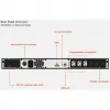 Vertiv Liebert EDGE-1000IRM1U UPS line-interactive 1000 VA 900 W 230 V, montagem em rack 1U, 6x IEC C13, preto