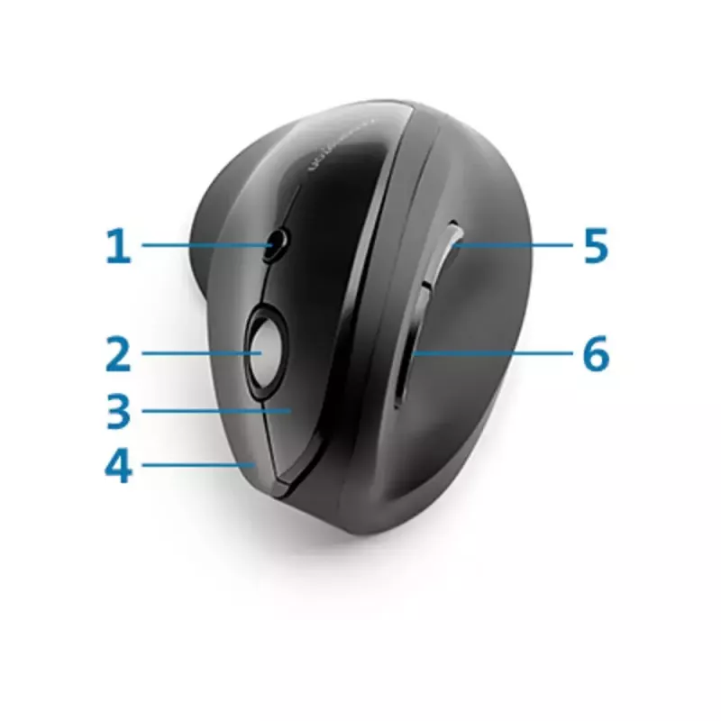 Rato Kensington Pro Fit Ergo Vertical Wireless RF sem fios