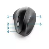 Rato Kensington Pro Fit Ergo Vertical Wireless RF sem fios