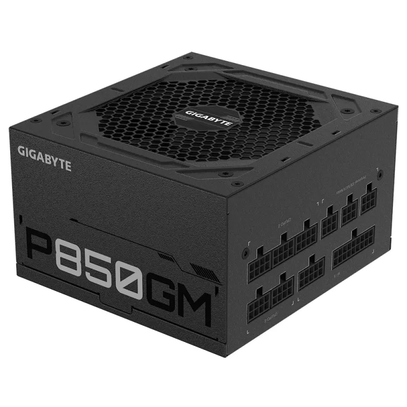 Fonte de alimentação GIGABYTE P850GM 850 W 20+4 pin ATX ATX preta