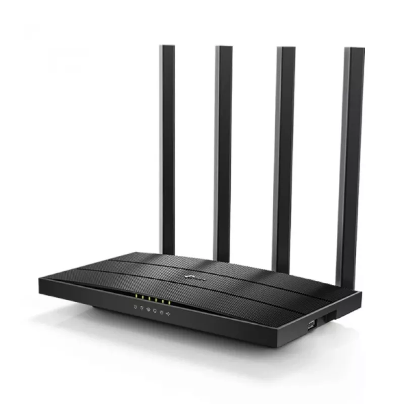 Router Wi-Fi TP-Link Archer C6U Gigabit Ethernet dual-band (2,4 GHz / 5 GHz) preto