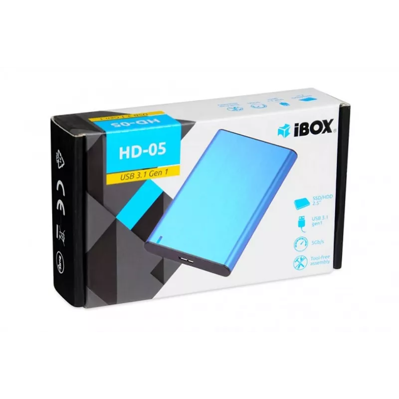 Caixa para HDD/SSD IBOX HD-05 — 2,5