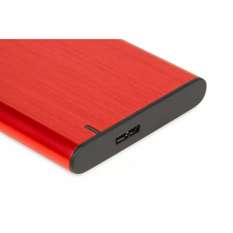 Caixa para HDD/SSD IBOX HD-05 vermelha 2,5