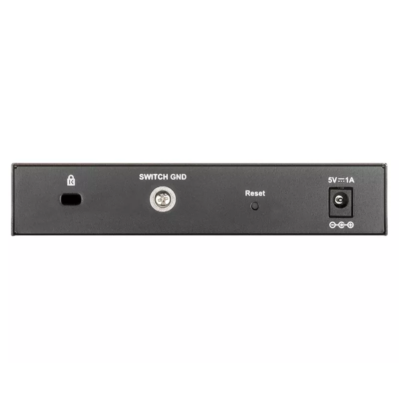 D-Link DGS-1100-08V2 Managed L2 Gigabit Ethernet (10/100/1000) preto