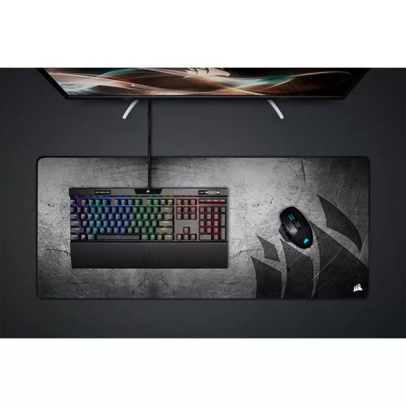 Tapete de rato para gaming CORSAIR – Mm350 Pro Premium Spill-proof Cloth – Extended-xl