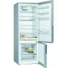 Bosch KGV58VLEAS frigorífico combinado XXL de instalação livre, congelador em baixo, frigorífico 376 l / congelador 124 l, Low Frost, classe energética E, 191×70×77 cm, aço inoxidável