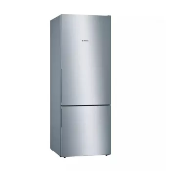 Combinado frigorífico-congelador Bosch Serie 4 KGV58VLEAS, independente, 503 L total (377 L frigorífico / 126 L congelador), aço inoxidável