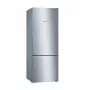 Bosch KGV58VLEAS frigorífico combinado XXL de instalação livre, congelador em baixo, frigorífico 376 l / congelador 124 l, Low Frost, classe energética E, 191×70×77 cm, aço inoxidável