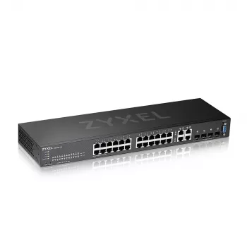 Zyxel GS2220-28-EU0101F Comutador de rede Managed L2 Gigabit Ethernet (10/100/1000) preto