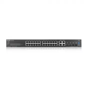 Zyxel GS2220-28-EU0101F Comutador de rede Managed L2 Gigabit Ethernet (10/100/1000) preto