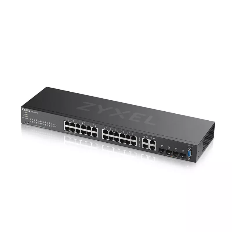 Zyxel GS2220-28-EU0101F Comutador de rede Managed L2 Gigabit Ethernet (10/100/1000) preto
