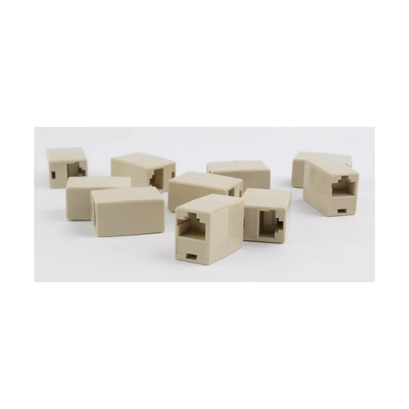 Conector fêmea GEMBIRD 8P8C, 10 unid. saco