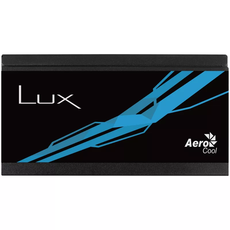 Fonte de alimentação para PC Aerocool LUX650 650W 80 Plus Bronze 230V 88% de eficiência preto