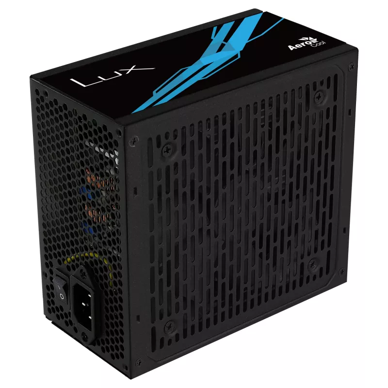 Fonte de alimentação para PC Aerocool LUX650 650W 80 Plus Bronze 230V 88% de eficiência preto