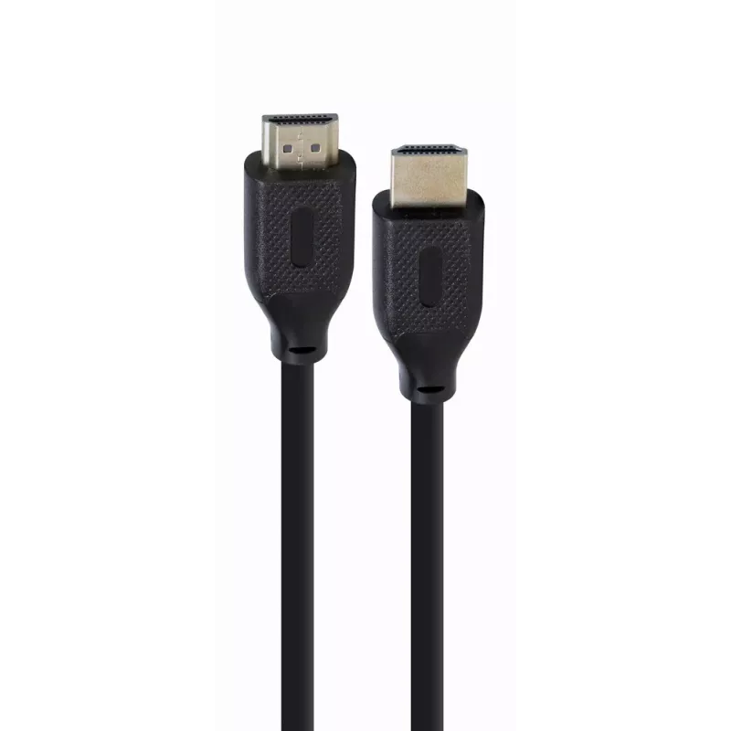 Cabo HDMI Gembird CC-HDMI8K-1M — 1 m, HDMI Type-A macho para Type-A macho, HDMI 2.1, 48 Gbit/s, preto