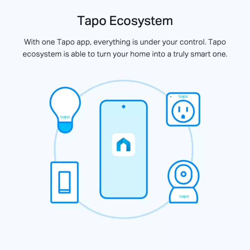 Lâmpada inteligente Wi-Fi TP-Link Tapo, regulável