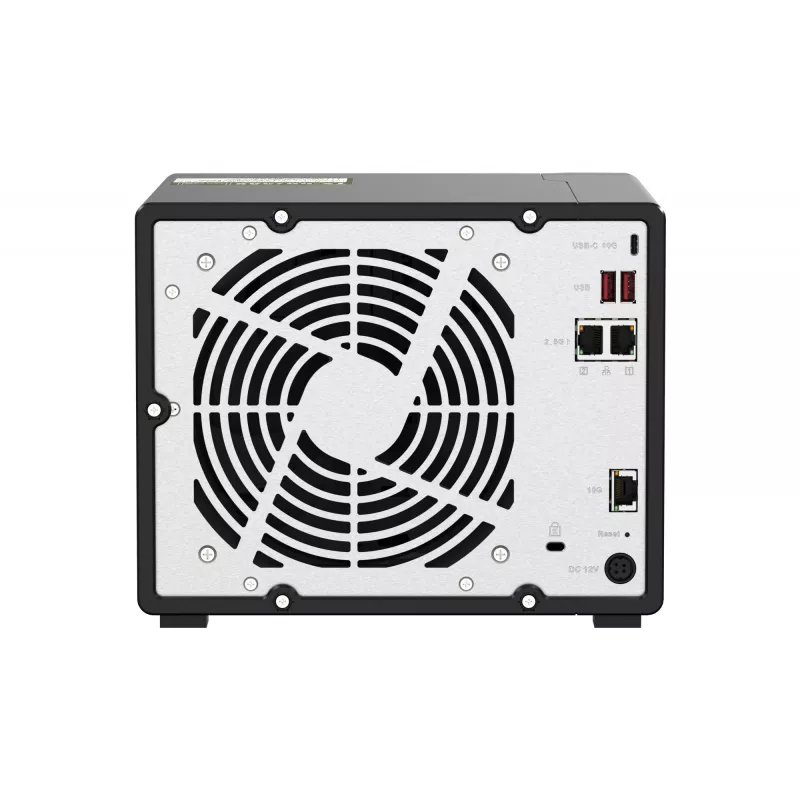 QNAP TS-H973AX NAS Torre Ryzen Embedded V1500B 32 GB DDR4 0 TB QuTS hero Black