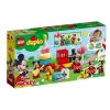 LEGO DUPLO Conjunto 10941 Aniversário do Mickey e da Minnie – figuras DUPLO, 22 peças, para crianças a partir dos 2 anos