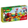 LEGO DUPLO Conjunto 10941 Aniversário do Mickey e da Minnie – figuras DUPLO, 22 peças, para crianças a partir dos 2 anos