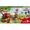 LEGO DUPLO Conjunto 10941 Aniversário do Mickey e da Minnie – figuras DUPLO, 22 peças, para crianças a partir dos 2 anos