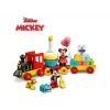 LEGO DUPLO Conjunto 10941 Aniversário do Mickey e da Minnie – figuras DUPLO, 22 peças, para crianças a partir dos 2 anos