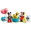 LEGO DUPLO Conjunto 10941 Aniversário do Mickey e da Minnie – figuras DUPLO, 22 peças, para crianças a partir dos 2 anos