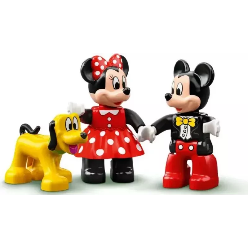 LEGO DUPLO Conjunto 10941 Aniversário do Mickey e da Minnie – figuras DUPLO, 22 peças, para crianças a partir dos 2 anos