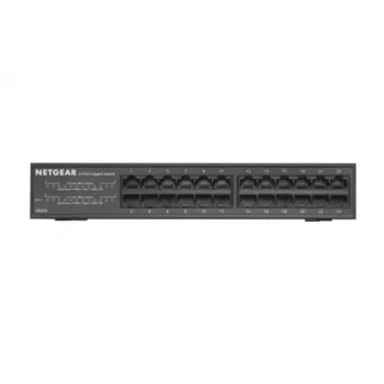 NETGEAR GS324 Gigabit Ethernet não gerido (10/100/1000) preto