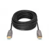 Cabo de ligação híbrido de fibra HDMI AOC DIGITUS, ficha/ficha tipo A, 10 m, UHD 8K@60Hz, CE, preto