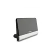 Antena de TV digital Philips SDV6222/12, preto, prateado, 48 dBi, FM, UHF, VHF, 1,8 m, 210 x 100 x 140 mm, coaxial