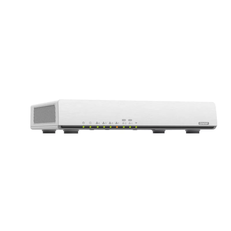 Router sem fios QNAP QHora-301W 10 Gigabit Ethernet dupla banda (2,4 GHz / 5 GHz) branco