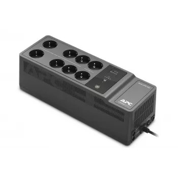 APC Back-UPS 650VA 230V 1 porta USB de carregamento - UPS (Offline) fonte de alimentação ininterrupta (UPS) Standby (Offline) 0,65 kVA 400 W 8 tomadas AC