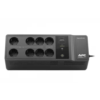 APC Back-UPS 650VA 230V 1 porta USB de carregamento - UPS (Offline) fonte de alimentação ininterrupta (UPS) Standby (Offline) 0,65 kVA 400 W 8 tomadas AC