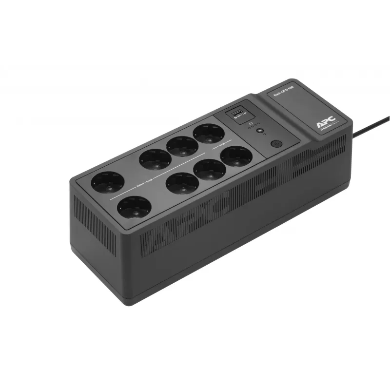 APC Back-UPS 650VA 230V 1 porta USB de carregamento - UPS (Offline) fonte de alimentação ininterrupta (UPS) Standby (Offline) 0,65 kVA 400 W 8 tomadas AC