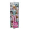 Boneca Barbie enfermeira com bata, roupa e acessórios, boneca de moda, feminino, 3 ano(s), menina, 304,8 mm, 120 g