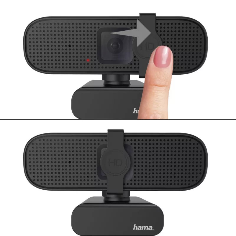 Webcam Hama C-400 2 MP 1920 x 1080 píxeis USB 2.0 preto