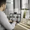 Webcam Hama C-600 Pro 2 MP 1920 x 1080 píxeis USB 2.0 preto
