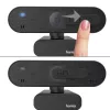 Webcam Hama C-600 Pro 2 MP 1920 x 1080 píxeis USB 2.0 preto