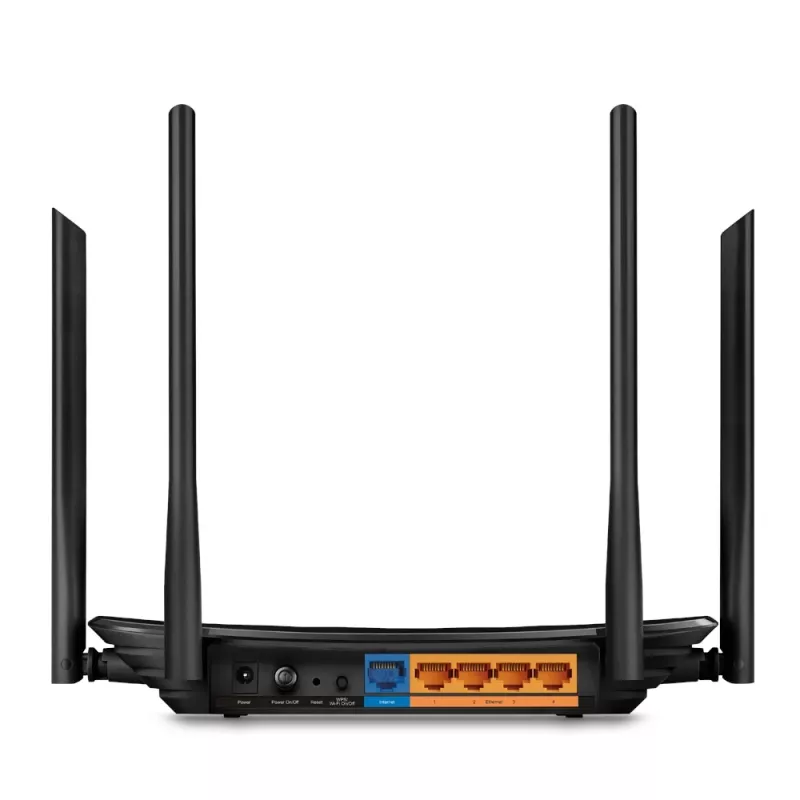 Router TP-Link AC1200 Wireless Gigabit Ethernet Dualband (2,4 GHz / 5 GHz) preto