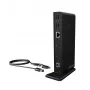 ICY BOX IB-DK2251AC com fios USB 3.2 Gen 2 (3.1 Gen 2) Type-A preto